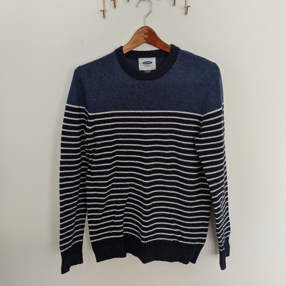 Old Navy Blue Wool Sweater